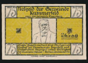 Нотгельды Германии, 75 пфеннигов