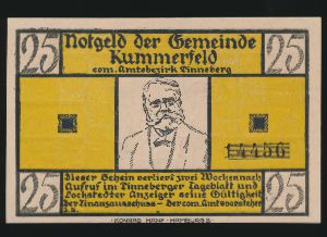 Нотгельды Германии, 25 пфеннигов