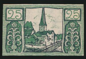 Нотгельды Германии, 25 пфеннигов (1922 г.)