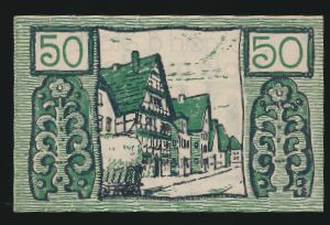 Нотгельды Германии, 50 пфеннигов (1922 г.)