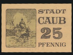 Нотгельды Германии, 25 пфеннигов