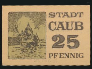 Нотгельды Германии, 25 пфеннигов