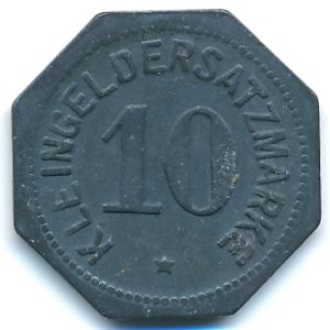 Майнц., 10 пфеннигов (1917 г.)