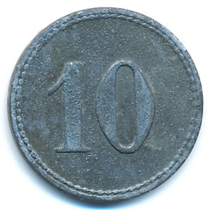 Мосбах., 10 пфеннигов