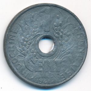 Французский Индокитай, 1 цент (1941 г.)