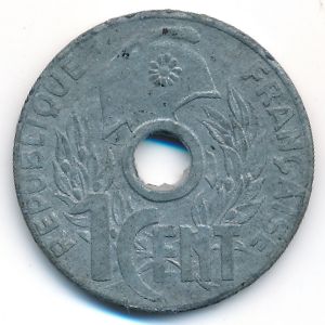 Французский Индокитай, 1 цент (1941 г.)