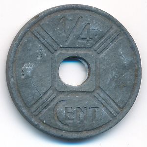 Французский Индокитай, 1/4 цента (1942 г.)