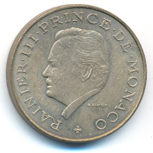 Монако, 10 франков (1976 г.)