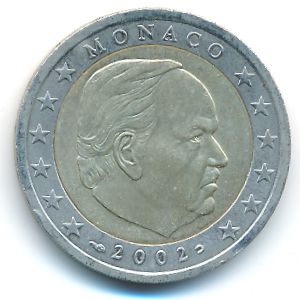 Монако, 2 евро (2002 г.)