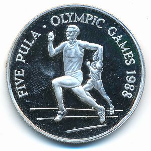 Ботсвана, 5 пул (1988 г.)