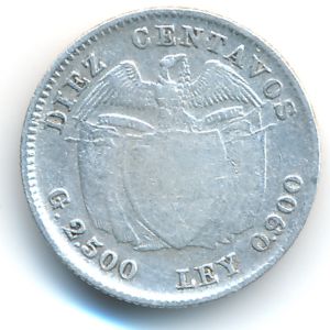 Colombia, 10 centavos, 1938