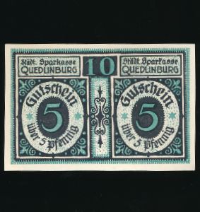 Нотгельды Германии, 10 пфеннигов