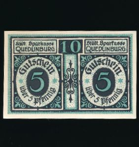 Нотгельды Германии, 10 пфеннигов