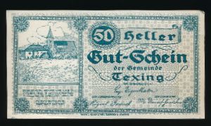 Нотгельды Австрии, 50 геллеров