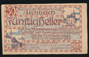 Нотгельды Австрии, 50 геллеров