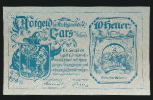 Нотгельды Австрии, 10 геллеров