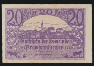 Нотгельды Австрии, 20 геллеров