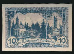 Нотгельды Австрии, 10 геллеров