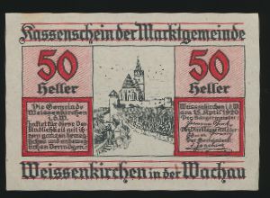 Нотгельды Австрии, 50 геллеров