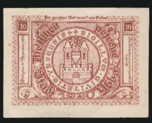 Нотгельды Австрии, 10 геллеров