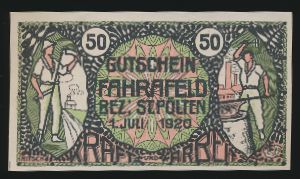 Нотгельды Австрии, 50 геллеров