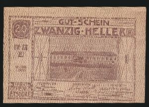 Нотгельды Австрии, 20 геллеров