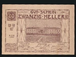 Нотгельды Австрии, 20 геллеров