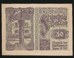 Нотгельды Австрии, 50 геллеров