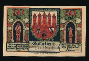 Нотгельды Германии, 50 пфеннигов (1921 г.)