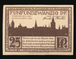 Нотгельды Германии, 25 пфеннигов (1921 г.)