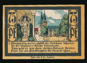 Нотгельды Германии, 75 пфеннигов