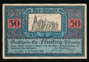 Нотгельды Германии, 50 пфеннигов (1921 г.)