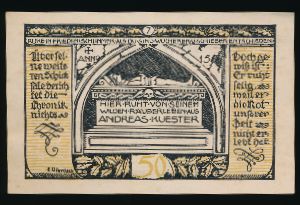 Нотгельды Германии, 50 пфеннигов (1921 г.)