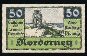 Нотгельды Германии, 50 пфеннигов (1920 г.)