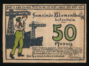 Нотгельды Германии, 50 пфеннигов (1921 г.)