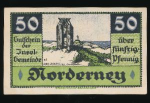 Нотгельды Германии, 50 пфеннигов (1920 г.)