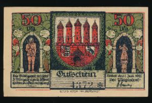 Нотгельды Германии, 50 пфеннигов (1921 г.)