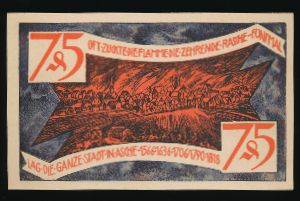 Нотгельды Германии, 75 пфеннигов (1921 г.)