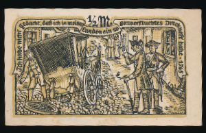 Нотгельды Германии, 1/2 марки (1921 г.)