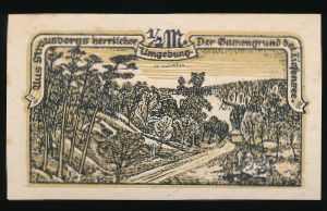 Нотгельды Германии, 1/2 марки (1921 г.)