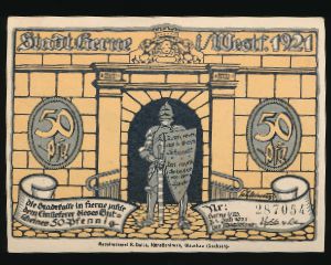 Нотгельды Германии, 50 пфеннигов (1921 г.)