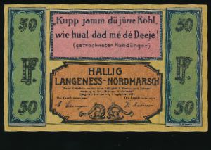 Нотгельды Германии, 50 пфеннигов (1921 г.)