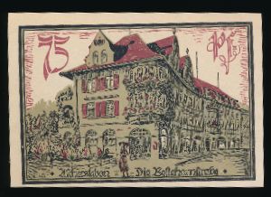 Нотгельды Германии, 75 пфеннигов (1921 г.)