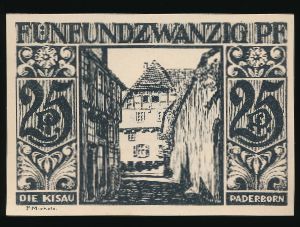 Нотгельды Германии, 25 пфеннигов (1921 г.)