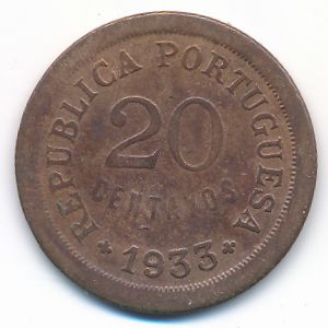 Гвинея-Бисау, 20 сентаво (1933 г.)