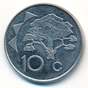 Намибия, 10 центов (1998 г.)