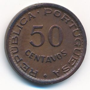Ангола, 50 сентаво (1957 г.)