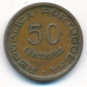 Ангола, 50 сентаво (1954 г.)