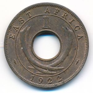 Восточная Африка, 1 цент (1922 г.)