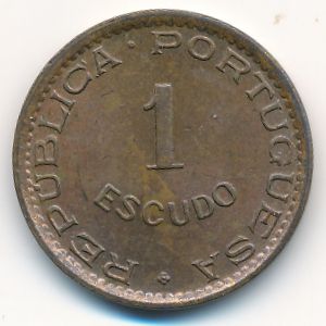 Ангола, 1 эскудо (1974 г.)